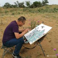 艺术家郭志普日记:岘子五家河写生,及作品【图0】