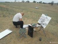 艺术家郭志普日记:岘子五家河写生,及作品【图3】