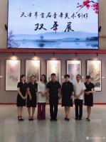 艺术家安士胜日记:在各级领导的关切下,在我各位亲爱的同事们的鼎力合作下,在全市【图1】