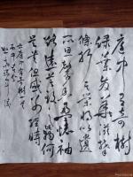 艺术家冯军涛日记:庭中有奇树,绿叶发华滋。
古诗十九首之一
两年前作!【图0】