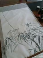 艺术家马晓薇日记:《新篁图》,静物写生作品,对比实物,韵在哪里【图1】