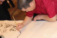 艺术家李牧日记:国画山水画《江山秋色》
用笔之法:拓大指,偃中指,敛第一指【图1】