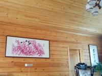 艺术家王立军收藏:大庆净觉寺方丈会客室(随缘居)本人国画作品《红芦苇》【图3】