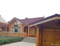 艺术家王立军收藏:大庆净觉寺方丈会客室(随缘居)本人国画作品《红芦苇》【图5】