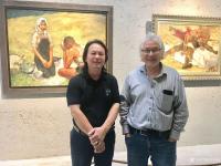 艺术家叶仲桥收藏:7月26日一早开车到韶关“涂志伟美术馆”参观学习交流,
读【图3】