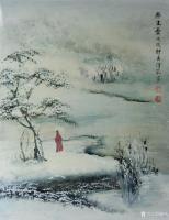 艺术家陈刚日记:《无尘图》《秋山图》,夏日问秋寒,今日画了两幅,实在画不动了【图1】