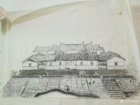 艺术家徐景莲日记:终于完成了这幅巜故乡风情图》。这个地方很快就要改建高速公路了【图0】