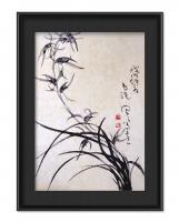 艺术家周牧天日记:周牧天国画兰花,36幅【图3】