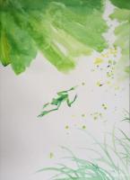 艺术家王征明日记:水意画指在表现形式上像水一样无固定法则,根据创作条件和画的境【图2】