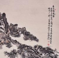 艺术家徐家康日记:一直不太敢画大写意山水,此幅六尺整纸画完后,心中也不甚有底。【图1】