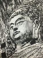 艺术家马培童日记:40,石窟探访原始记忆,(二)
走万里石窟路,2017【图1】