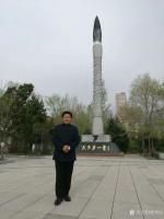 艺术家连明远日记:书法家连明远作品“风雨送春归,飞雪迎春到。已是悬崖百丈冰,犹【图5】