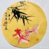 艺术家冯增木日记:加白粉画鱼,虽有粉子气,但试验一下未尝不可!《金玉满堂》《嬉【图3】