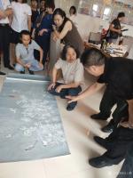 艺术家安士胜收藏:8月22日,天津画院下基层活动,走进王顶堤社区!收获颇多!【图2】