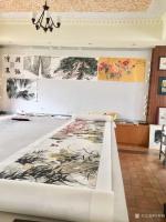 艺术家叶仲桥日记:别人搬砖我搬画,昨晚市美协顾问邓永泉、云浮画院院长李国聪等一【图5】