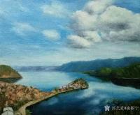 艺术家凌振宁日记:旅行路上的美景,以画的形式怀念珍藏。【图0】