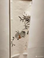 艺术家刘晓宁生活:金钩挂画,是古代雅集经常见到的,今天也参与了一下,煮茶,听琴【图4】