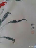 艺术家马晓薇日记:曲阑凤子花开后,捣入金盆瘦。银甲暂教除,染上春纤,一夜深红透【图3】