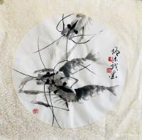 艺术家冯增木日记:近为休渔期,画几幅螃蟹大虾一娱。请欣赏【图4】