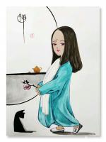 艺术家刘晓宁日记:那年,来过。就再也不曾忘记,今日来了,续前缘,不会离去。香香【图0】