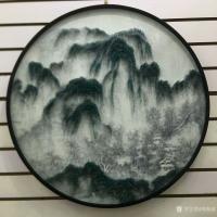 艺术家周海波日记:《钉子画》,用钉子制作的山水画,今天完成最后一遍上色!立体与【图0】