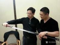 艺术家石广生收藏:赋诗一首《试剑• 赠忠文兄》作者石广生
处州名士行翩翩,【图0】