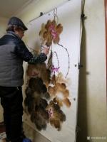 艺术家徐如茂日记:国画莲花图完成,成都送仙桥名家画廊汪主编委托我画一张尺寸13【图0】