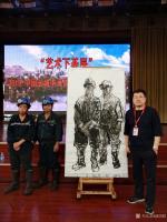 艺术家赵国毅收藏:“艺术下基层”2019中国长城书画院采风写生团,赴邯郸、邢台【图3】