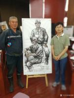 艺术家赵国毅收藏:“艺术下基层”2019中国长城书画院采风写生团,赴邯郸、邢台【图5】