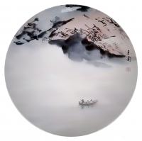 艺术家李亚南日记:李亚南书画作品,仿古山水人物画小品欣赏.【图4】