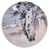 艺术家李亚南日记:李亚南书画作品,仿古山水人物画小品欣赏.【图5】