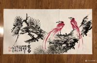 艺术家周鹏飞日记:吾画多水墨,拍掌叫好者皆高寂之士,拍掌可以,花钱则囧,今作色【图0】