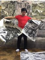 艺术家马培童生活:“销毁不满意作品”;
这几天都在整理2015年前的作品【图0】