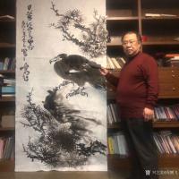 艺术家周鹏飞日记:纯水墨!才是高级艺术感的最好体现!用淡墨,写不淡的溪岸雅景!【图3】