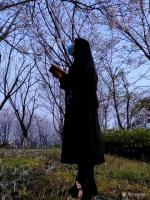 艺术家刘晓宁生活:相信缘份吗?
那天我独自在画画,
她悄悄的绕到我的身后,【图2】