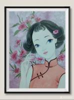 艺术家刘晓宁日记:香香民国漫画新作品;岁月在时光中变得温柔,等待一场邂逅,只为【图0】