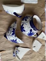 艺术家石广生生活:今天俺像个文物修复员,在没有镊子、胶锤和规子情况下,全靠手工【图1】