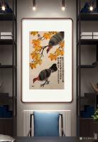 艺术家石广生日记:国画花鸟画《岂只凤凰占高枝》
深山避疫,多见山鸡,时人【图5】