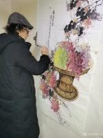 艺术家徐如茂日记:国画花鸟画《珠光累累》《天香醉人归》;
病树前头万木春,但【图3】