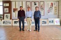 艺术家叶仲桥生活:4月16日云浮市委统战部副部长冯肇刚;广东省政协委员、云浮市【图0】