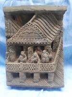 艺术家荆古轩收藏:荆门收藏——清代早期人物老砖雕欣赏。【图0】