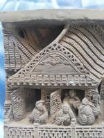 艺术家荆古轩收藏:荆门收藏——清代早期人物老砖雕欣赏。【图5】