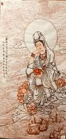 艺术家马培童日记:童心写历（1）初一、观音賜福；
“福”是中国华夏古文明文化【图5】