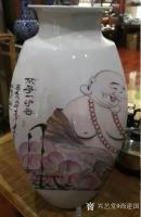 艺术家尚建国日记:大自在弥勒佛绘画在瓷器上,又是别有一番神韵。
清晨喜鹊鸣枝【图5】