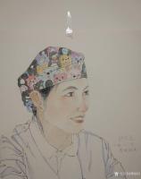 艺术家傅斌科日记:人物肖像速写《护士长》,傅斌科二零二一年画;
这就叫做饭不【图0】