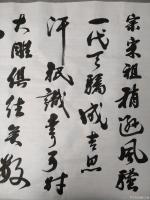 艺术家陈文斌日记:书法家陈文斌书行书录《沁园春.雪》辛丑夏月书;
北国风光,【图3】