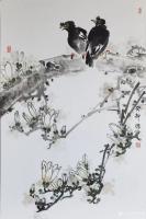 艺术家李伟强日记:李伟强国画花鸟画作品欣赏。
低调与寂寥
 近日忙啥？少见【图0】