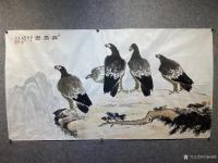 艺术家尽染画院日记:王庆熙先生的画作，可从“墨分五色”入手，“墨分五色”是中国画【图3】