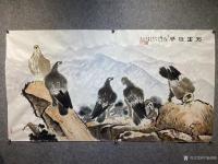 艺术家尽染画院日记:王庆熙先生的画作，可从“墨分五色”入手，“墨分五色”是中国画【图5】