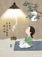 艺术家刘晓宁日记:种善因，得善果。——香香治愈系插画
知足者水存，贪心者水尽【图3】